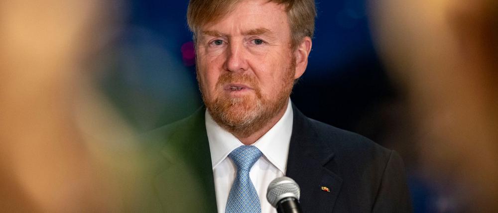 Der niederländische König Willem-Alexander besucht bald Münster. (Archivbild)