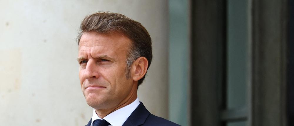 Ist in Israel vorerst nicht willkommen: Frankreichs Präsident Macron