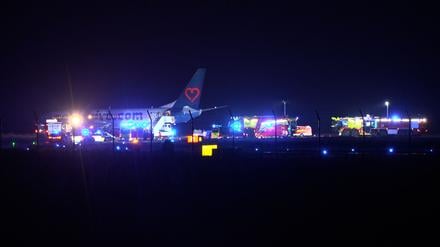 Am Flughafen Münster Osnabrück kam es am Mittwochabend zu einem Zwischenfall.