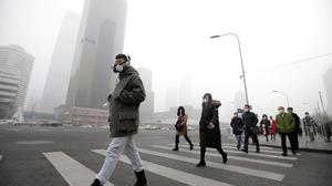 Smog-Alarm in Beijing: Luftverschmutzung zählt weltweit zu den größten Gesundheitsproblemen.