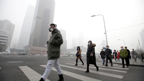 Smog-Alarm in Beijing: Luftverschmutzung zählt weltweit zu den größten Gesundheitsproblemen.