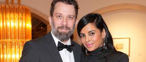 Christian Ulmen, Collien Ulmen-Fernandes beim Bundespresseball 2024.