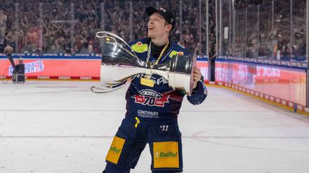 Jonas Müller gewann bereits vier Titel mit den Eisbären.