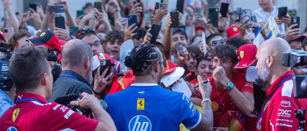 Die Liebe zu Ferrari ist groß.