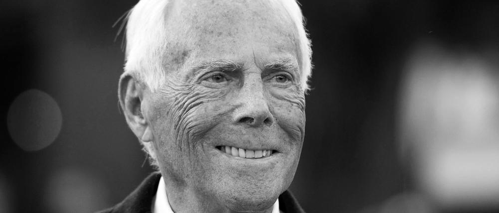 Der italienische Modedesigner Giorgio Armani ist im Alter von 91 Jahren gestorben. (Archivbild)