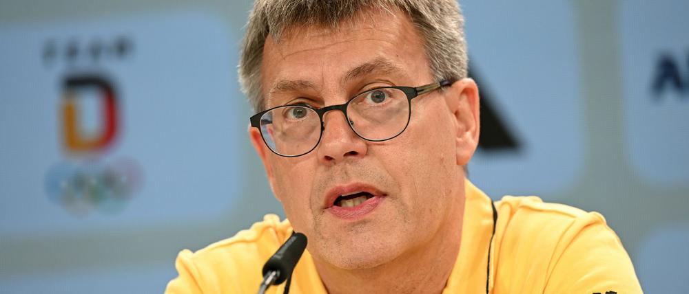 DOSB-Präsident Thomas Weikert begrüßt die geplante Investition von einer Milliarde Euro in die deutschen Sportstätten. (Archivbild)