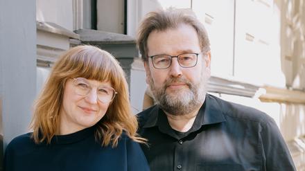 Jörg Sundermeier und Kristine Listau vom Verbrecher Verlag.