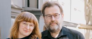 Jörg Sundermeier und Kristine Listau vom Verbrecher Verlag.