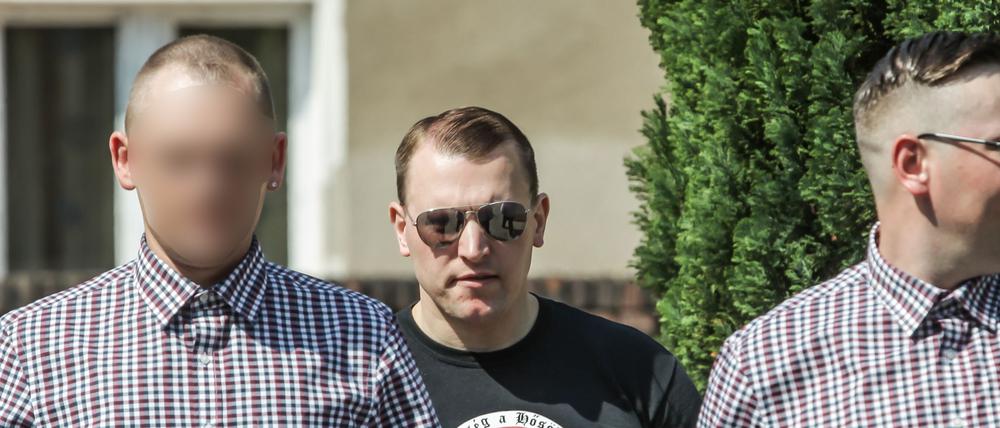 Sven Kilian (M.) will in Nauen Bürgermeister werden.