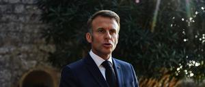 Macron hatte im Juli angekündigt, einen palästinensischen Staat anerkennen zu wollen. (Archivbild)