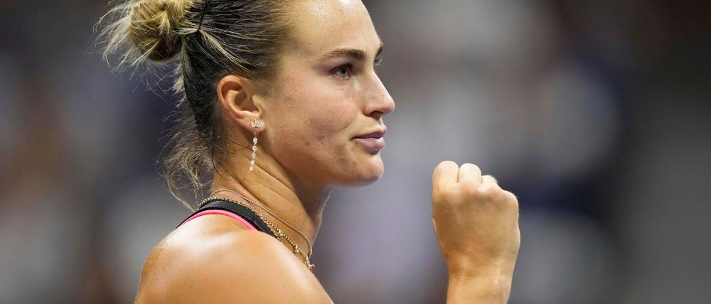 Aryna Sabalenka steht erneut im Endspiel der US Open.
