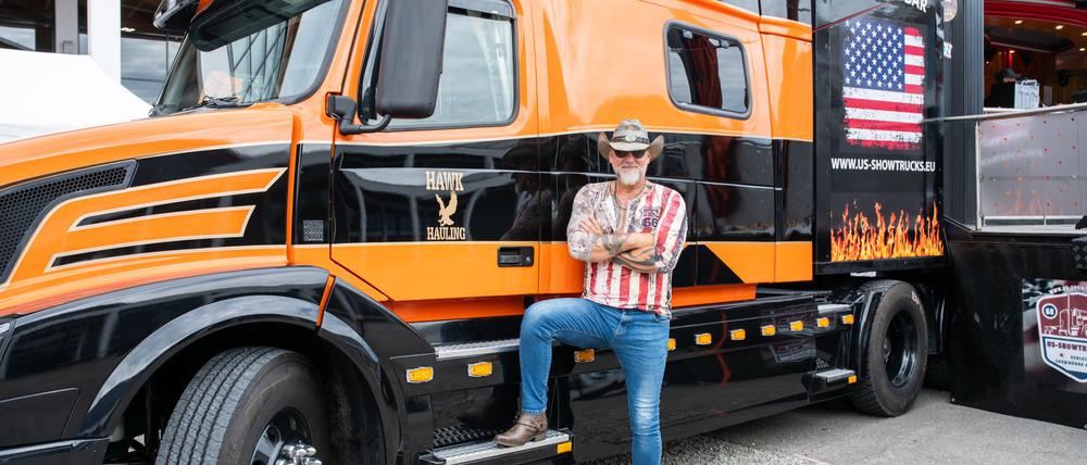 Dirk Trautmann verkörpert wohl so ziemlich genau das, was man sich unter Western-Style vorstellt.