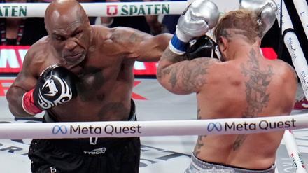 Bei seinem letzten Kampf hatte Tyson einen guten Start und schleppte sich dann nur noch durch den Ring. (Archiv-Foto)