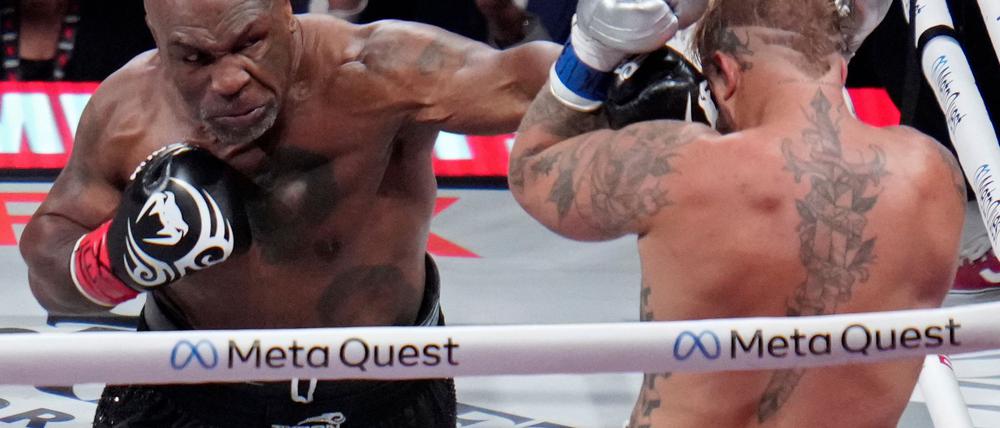 Bei seinem letzten Kampf hatte Tyson einen guten Start und schleppte sich dann nur noch durch den Ring. (Archiv-Foto)