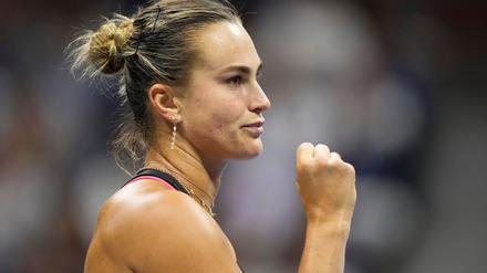 Tennisspielerin Aryna Sabalenka will sich mit Nick Kyrgios messen.
