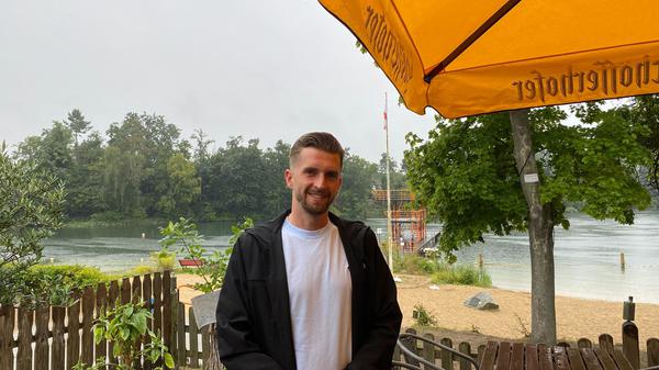 Georg Neu, Pächter des Strandbades Lübars.