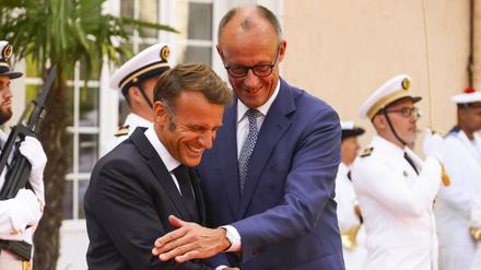 Gerade erst feierten Emmanuel Macron und Friedrich Merz in Toulon einen Neuanfang in den deutsch-französischen Beziehungen.