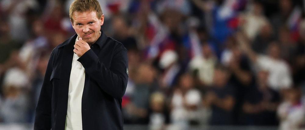 Julian Nagelsmann muss nach der Niederlage in der Slowakei schnell Antworten finden.
