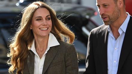 Kate zeigte sich erstmals in der Öffentlichkeit mit blonden Haaren.