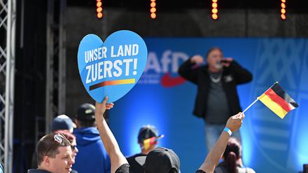 Die AfD erfährt in NRW viel Zuspruch.
