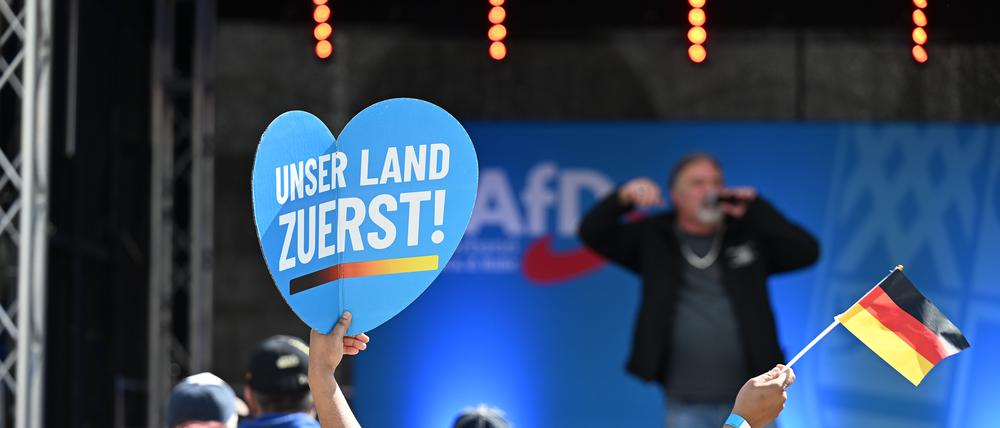 Die AfD erfährt in NRW viel Zuspruch.