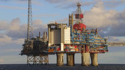 Im norwegischen Sleipner-Ölfeld in der Nordsee wird das Treibhausgas CO₂ bereits unter die Erde gepumpt.