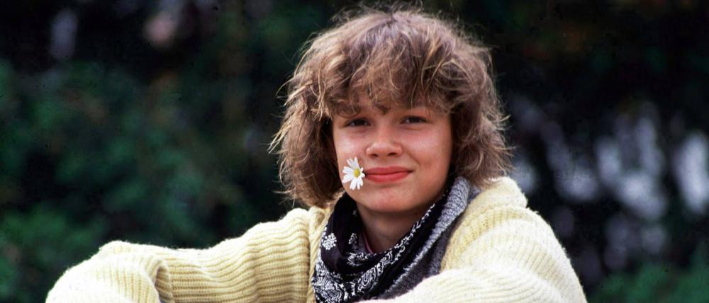 1991, im Alter von 13 Jahren, war für Franziska van Almsick noch alles recht unbeschwert.
