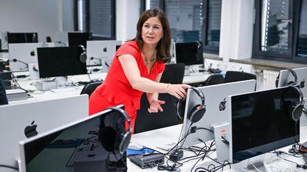 Bildungssenatorin Katharina Günther-Wünsch (CDU) informierte am Freitag zu den Neuerungen im neuen Schuljahr. 