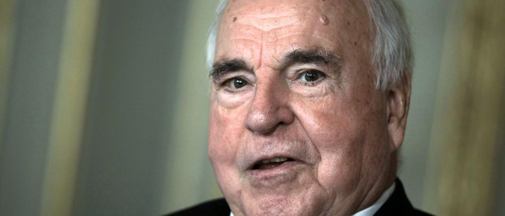 In Berlin soll eine Straße nach Altbundeskanzler Helmut Kohl benannt werden. (Archivfoto) 