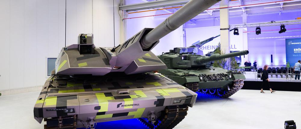 Rüstungsfirmen wie Rheinmetall verzeichnen deutlich steigende Bewerberzahlen und stellen zudem mehr neue Beschäftigte ein. (Symbolbild)
