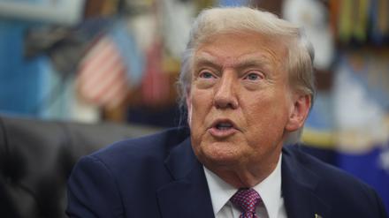 Donald Trump im Weißen Haus.