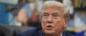 Donald Trump im Weißen Haus.