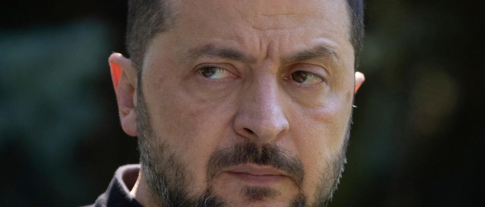 Der ukrainische Präsident lehnt ein Treffen mit Kremlchef Wladimir Putin in Moskau ab. (Archivbild)