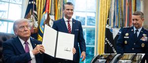 „Department of War“ – Kriegsministerium – ist der neue offizielle Name des bisherigen Verteidigungsministeriums.
