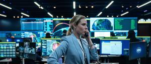 18 Minuten bis zum Einschlag der Atombombe: Rebecca Ferguson in Kathryn Bigelows „A House of Dynamite“.