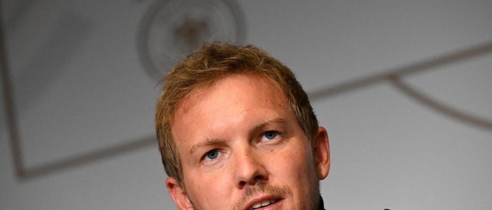 Job-Sorgen? Nein, sagt Julian Nagelsmann.