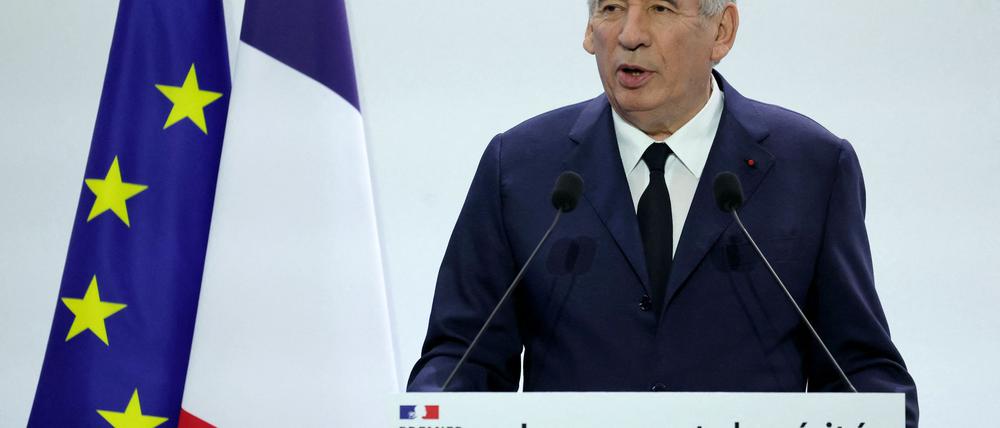 Anfang der Woche wird der Sturz von Premier Bayrou und seiner Regierung erwartet. (Archivbild)