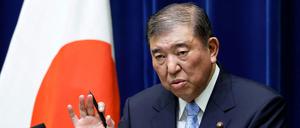 Der japanische Premierminister Shigeru Ishiba.