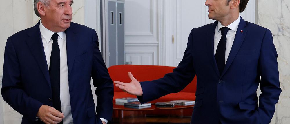 Erst im Dezember hatte Präsident Macron François Bayrou zum Premierminister ernannt - nun steht seine Regierung vor dem Aus. (Archivbild)
