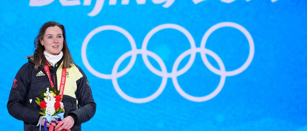 Die ehemalige Biathletin Denise Herrmann-Wick hat erneut Nachwuchs bekommen.