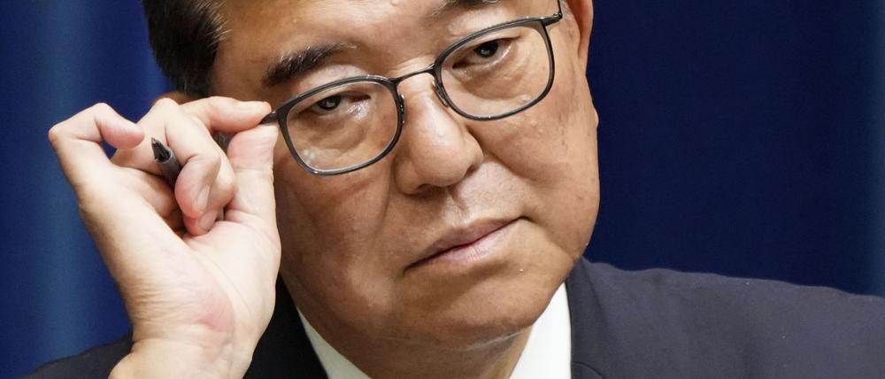 Japans Regierungschef Ishiba stand nach Wahlschlappen in seiner eigenen Partei in der Kritik.