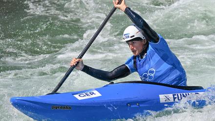 Ricarda Funk ist erstmals richtig zufrieden im Kaja-Cross. Beim Weltcupfinale wird sie Zweite im Time Trial und siegt im danach sogar. (Archivbild)