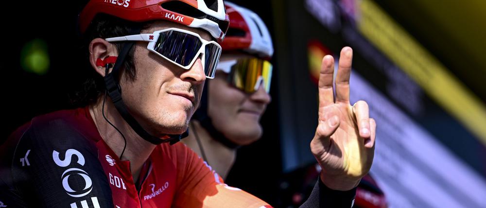 Nach 19 Jahren ist Schluss als Radprofi: Geraint Thomas (Archivbild)