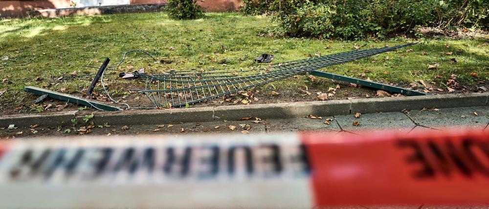 An der Landesgrenze von Berlin-Brandenburg gab es zwei schwere Unfälle.