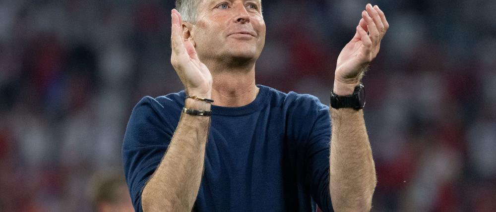 Kasper Hjulmand soll Trainerkandidat bei Bayer Leverkusen sein.