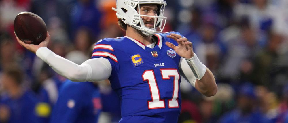 Josh Allen führte die Bills zu einem spektakulären Comeback-Sieg gegen die Ravens.