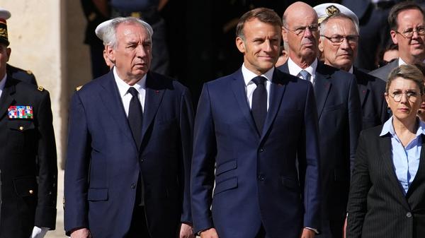 Im Scheitern vereint: Frankreichs Noch-Premier Francois Bayrou und Präsident Emmanuel Macron.