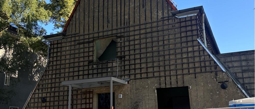 Das Haus vom Architekten Bruno Ahrends war ein Denkmal - und ist jetzt abgerissen.