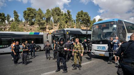 Der Anschlag geschah an einer Bushaltestelle an der Ramot-Kreuzung in Jerusalem