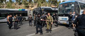 Der Anschlag geschah an einer Bushaltestelle an der Ramot-Kreuzung in Jerusalem